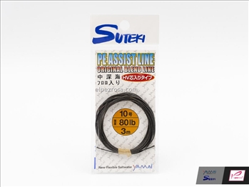Yamai PE Assist Line Black HV Core 80LB (3M)